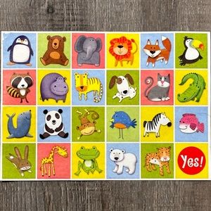 💞 New Highlights Animal Reward Stickers